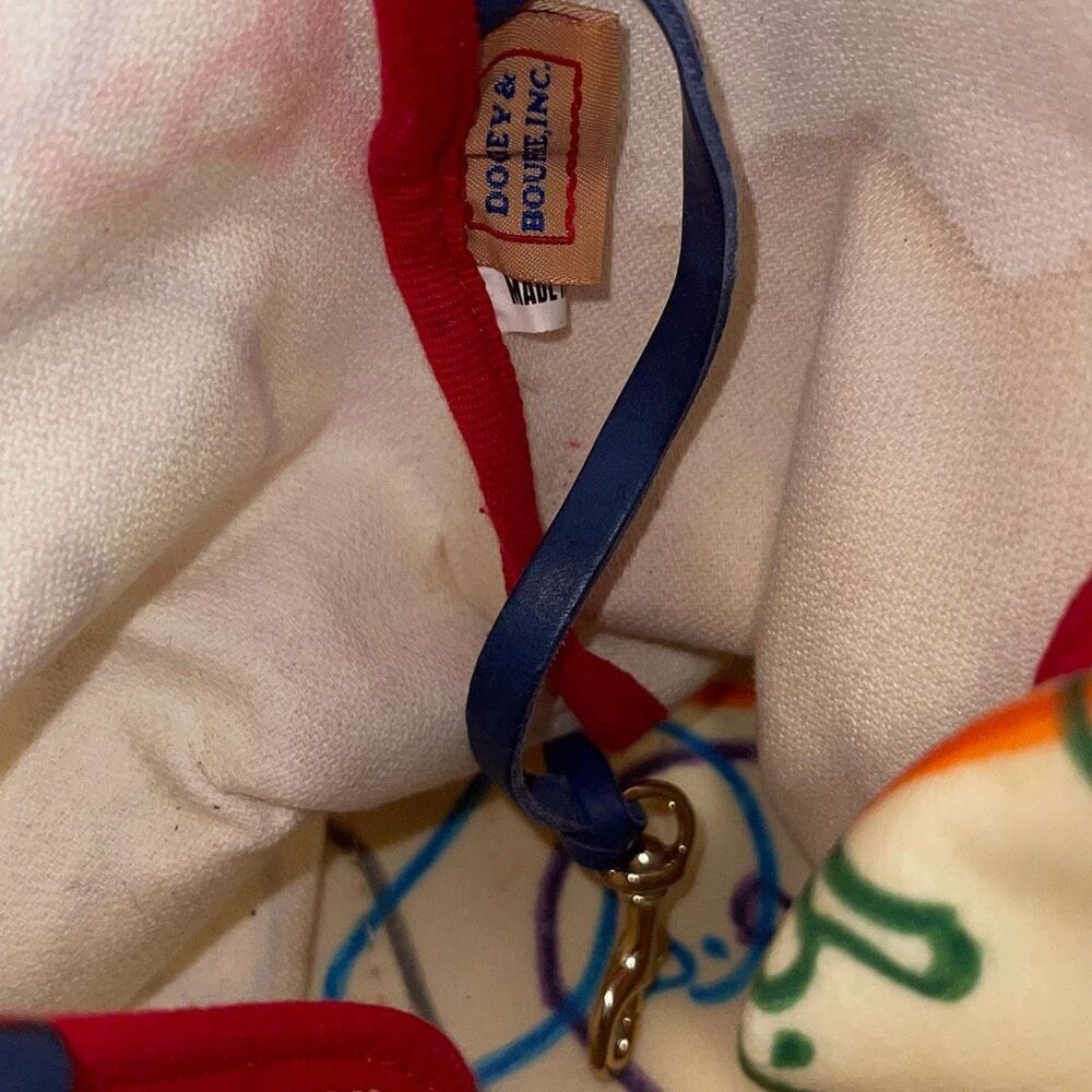 DOONEY & BOURKE BELLA SHOPPER ROYAL BLUE‎ TOTE 17w x 13h x 4.5” XLARGE PURSE - Picture 12 of 16